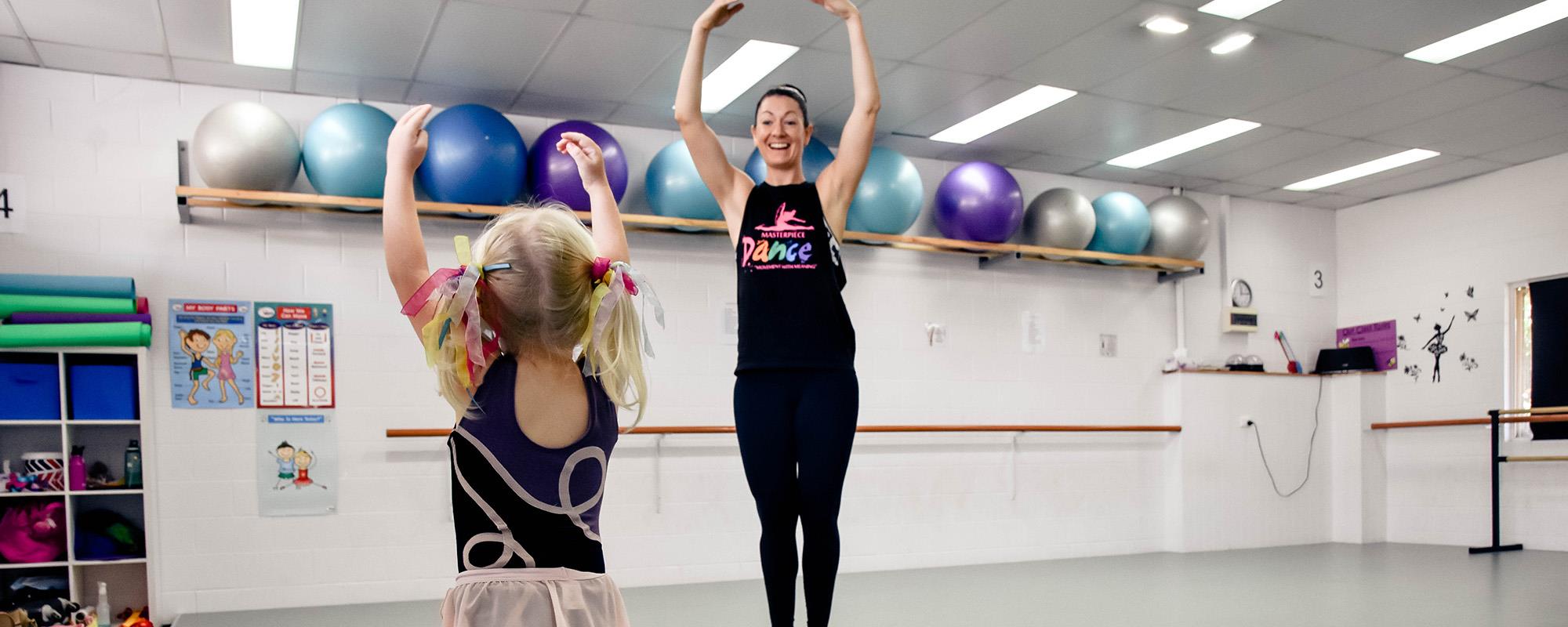 Tiny Twirlers at Masterpiece Dance